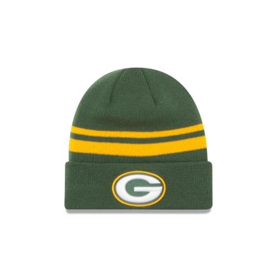 Sapca New Era Green Bay Packers NFL Cuff Knit Beanie - Verzi